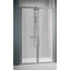 Novellini Lunes 2.0 S Folding Shower Door - Chrome