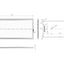 30mm Linear Slate  Rectangular Tray & Waste - Black All Sizes