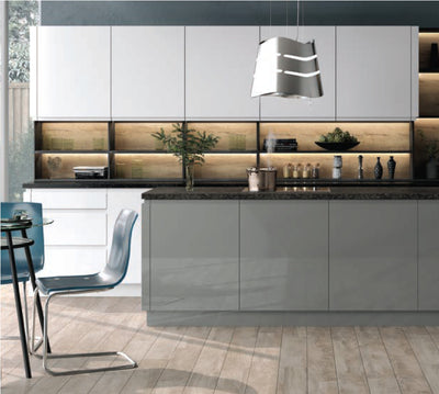 The Lucente Range J Pull Handless Kitchen Collection