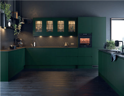 The Lucente Range J Pull Handless Kitchen Collection