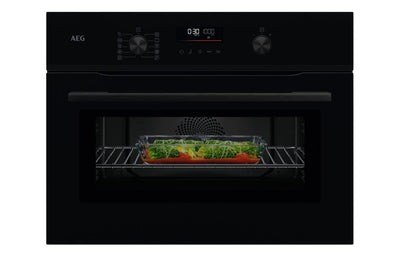 AEG NKK6N501B Compact Electric Oven - Black