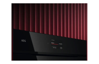 AEG NKK8N721B Compact Electric Oven - Black