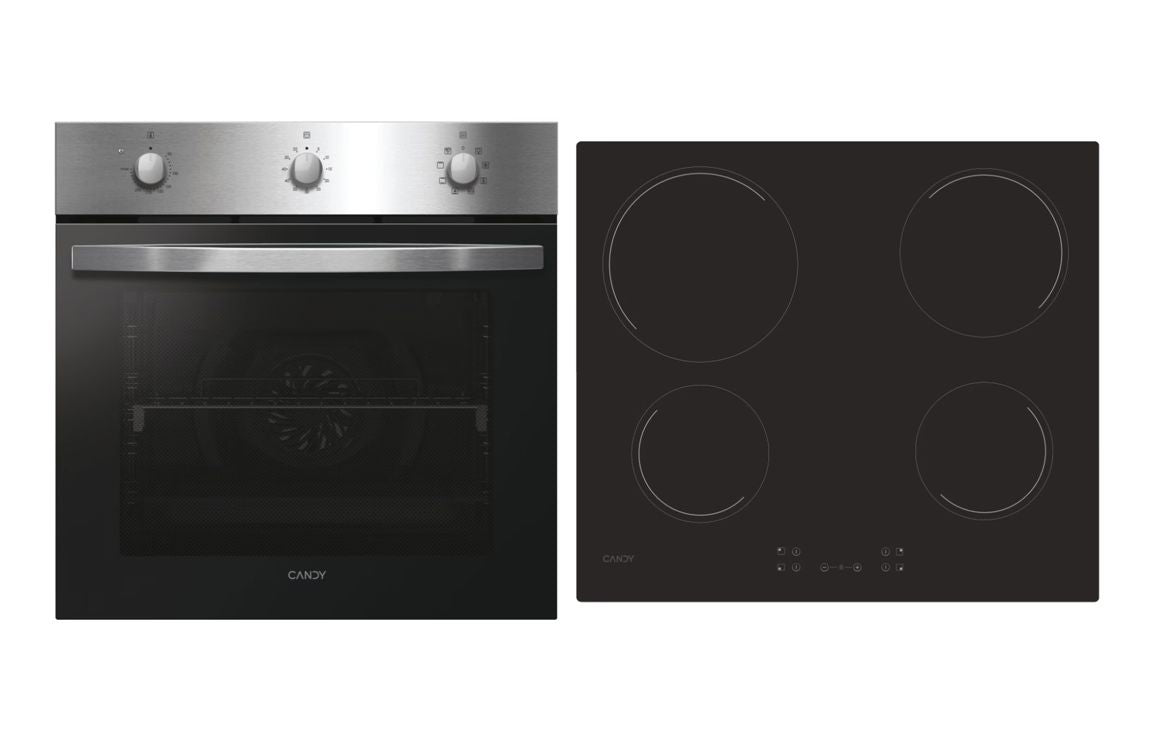 Candy Single Oven & Ceramic Hob Pack PHC001