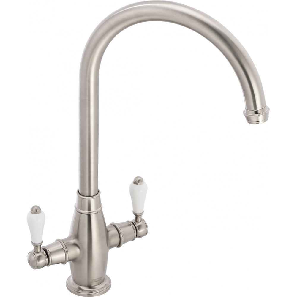 Franke Gloriana Classic Twin Lever Decor Steel 115.0712.036