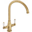 Franke Gloriana Classic Twin Lever Brass 115.0712.038