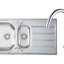 Prima 1.5B Inset Sink & Chelsea Tap Pack - St/Steel & Chrome PPR8050