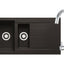 Prima+ Granite 1.5B Inset Sink & Staten Tap Pack - Black PPR8056