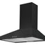 Prima PRCH033 60cm Chimney Hood - Black  PRCH033