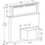 PRIMA+ 90CM DOWNDRAFT HOOD PRDE0004