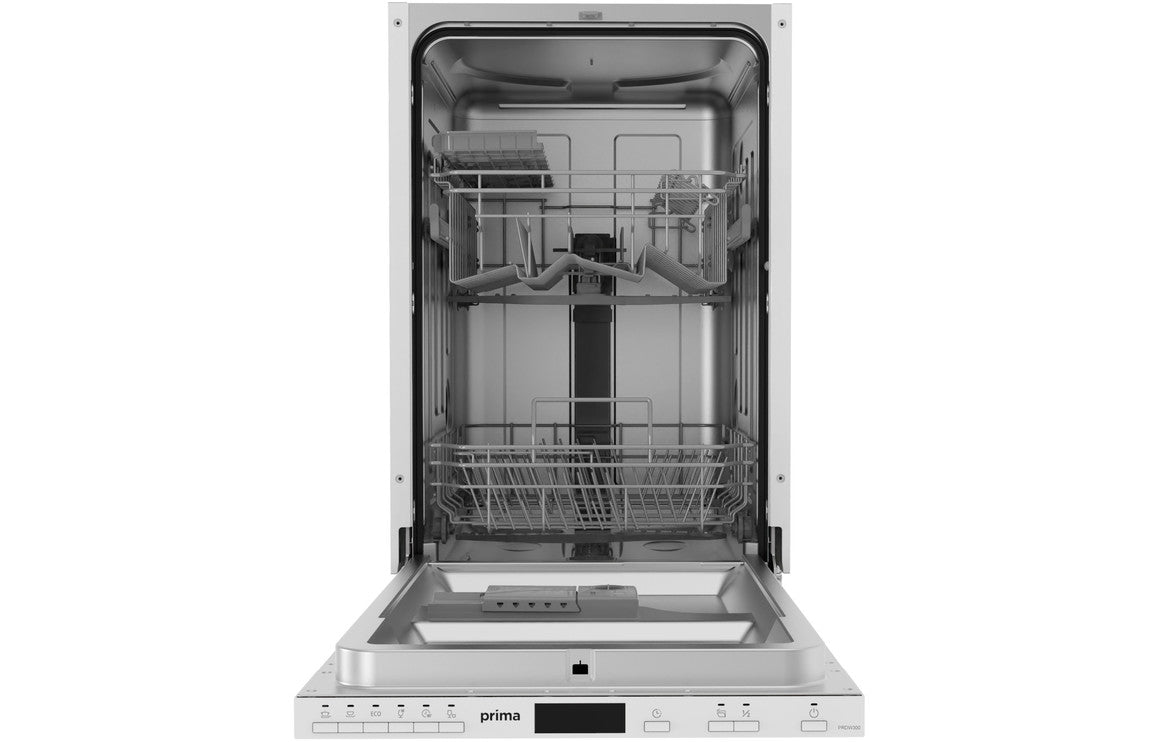 Prima 45CM INTEGRATED SLIMLINE DISHWASHER PRDW300