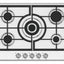 Prima PRGH118 70cm Gas Hob (Cast Iron) - St/Steel