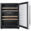 Prima PRWC406 B/I 60cm Wine Cooler - Stainless Steel