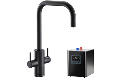 Abode Propure 4 IN 1 Quad Spout Monobloc Tap - Matt Black PT1162