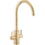 Abode Profile 4 IN 1 Monobloc Tap & Proboil.4E Tank - Antique Brass PT1051