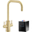 Abode Project 4 IN 1 Monobloc Tap & Proboil.4E Tank - Brushed Brass PT1052