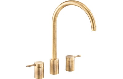 Abode Profile 4 IN 1 3 Part Tap & Proboil.4E Tank - Antique Brass  PT1053