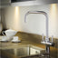 Abode Prostyle 3 IN 1 Quad Spout Monobloc Tap - Chrome  PT1111