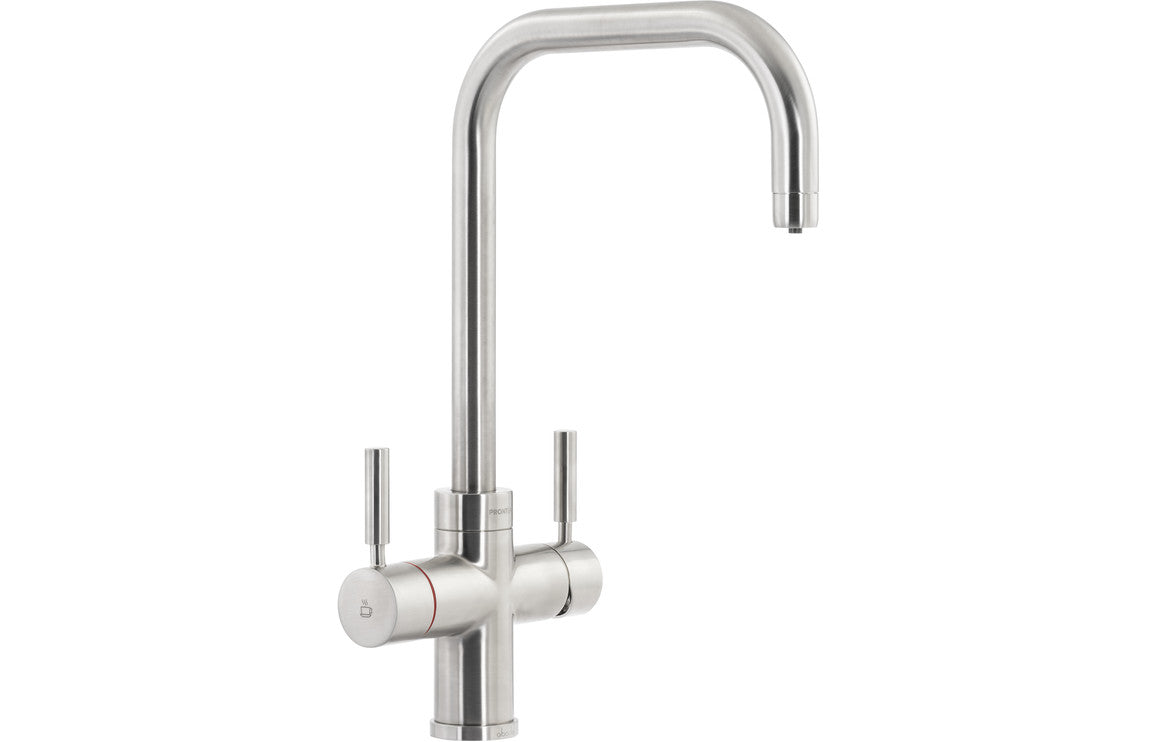 Abode Prostyle 3 IN 1 Quad Spout Monobloc Tap - Brushed Nickel PT1112