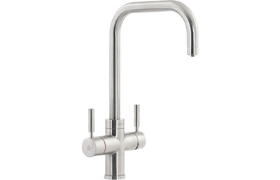 Abode Prostyle 3 IN 1 Quad Spout Monobloc Tap - Brushed Nickel PT1112