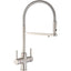 Abode 3 IN 1 Professional Monobloc Tap - Brushed Nickel  PT1123