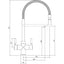 Abode 3 IN 1 Professional Monobloc Tap - Brushed Nickel  PT1123