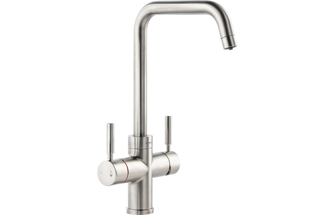 Abode Propure 4 IN 1 Quad Spout Monobloc Tap - Brushed Nickel PT1161