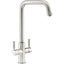 Abode Industria 3 IN 1 Monobloc Tap - Brushed Nickel PT1196
