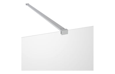 Iconix 500mm Wetroom Panel & Support Bar - Chrome DIEWP5020
