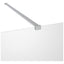 Iconix 1400mm Wetroom Panel & Support Bar - Chrome DIEWP1414