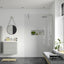 Iconix 900mm Wetroom Panel & Support Bar - Chrome DIEWP9040