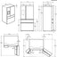 AEG RMB954E9VX F/S TwinTech No Frost American Fridge Freezer - St/Steel