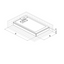 Novellini Novosolid Shower Tray Raised Panel Kit 150-180cm - Matt Black
