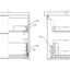 610mm Wall Hung 2 Drawer Basin Unit & 1TH Basin – Matt Deep Blue
