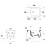 Anna Grey Wall Hung Bidet