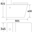 Elsa Close Coupled Toilet with Soft Closing Seat