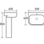 Chloe Basin and Pedestal