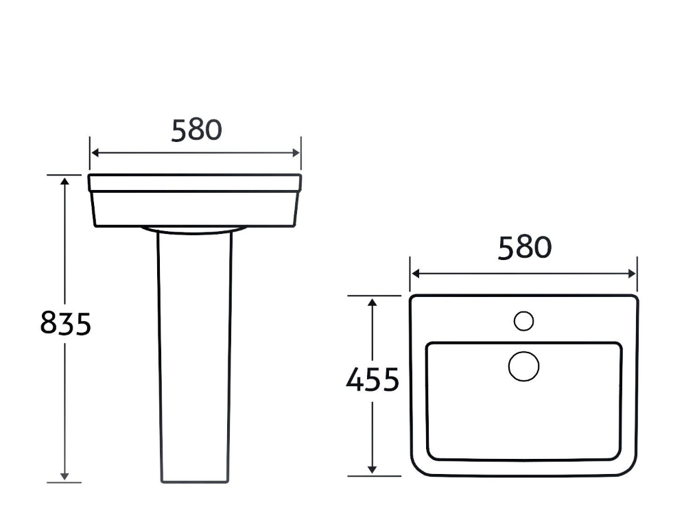 Belinda Basin & Pedestal