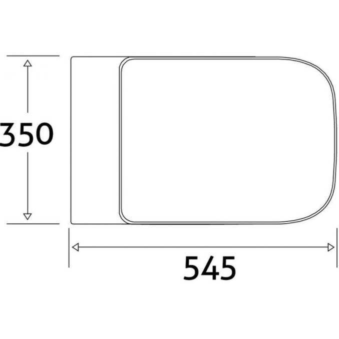 Belinda Back To Wall Toilet & Soft Close Slim Seat