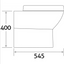 Belinda Back To Wall Toilet & Soft Close Slim Seat
