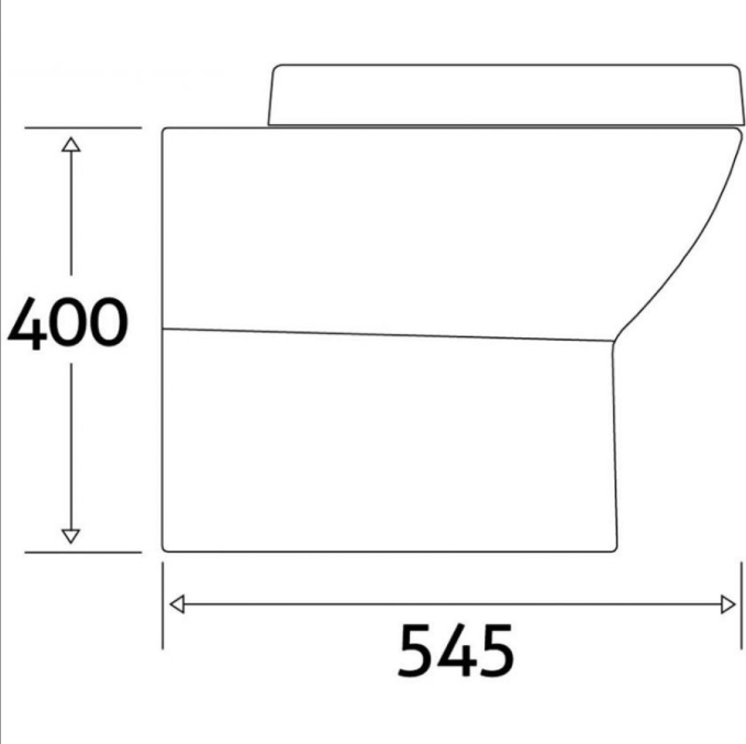 Belinda Back To Wall Toilet & Soft Close Slim Seat