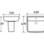 Belinda Toilet & Basin Suite