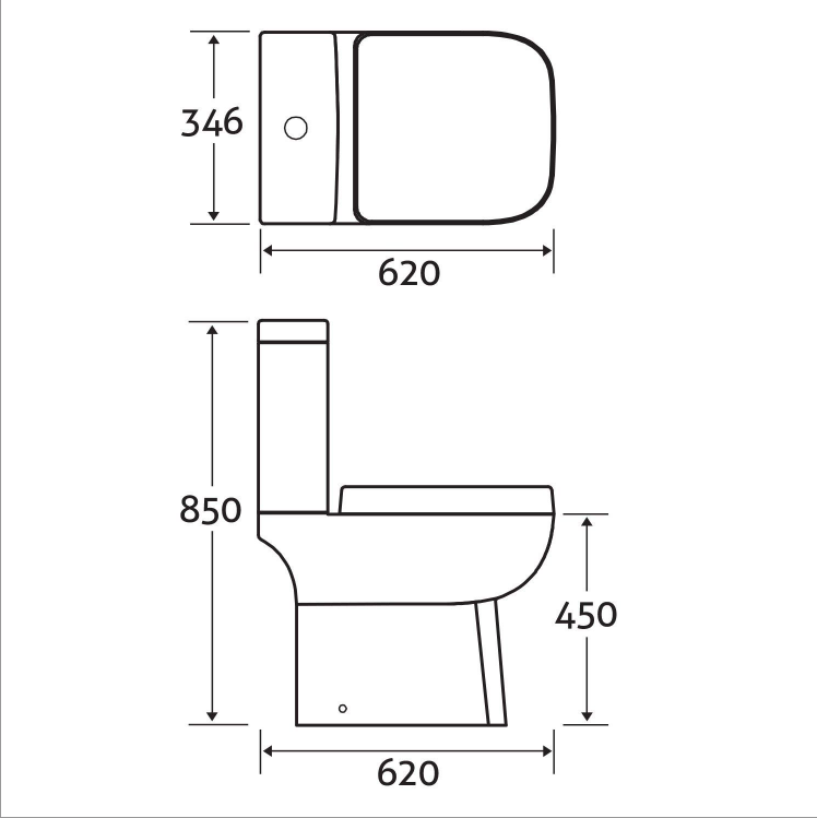 Belinda Toilet & Basin Suite