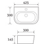 Luna Cloakroom Basin