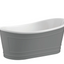 Carrick Freestanding Acrylic Bath - 1676x900mm