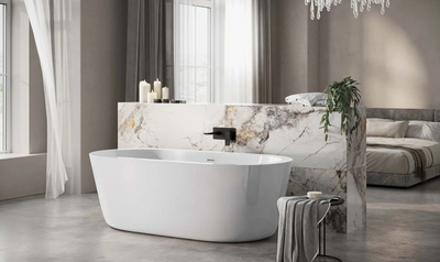 Karen Freestanding Acrylic Bath - 785x1670mm
