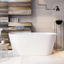 Brooke White Freestanding Acrylic Bath - 1675x780mm