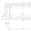 River Double Ended Reinforced Acrylic Bath – 1700 x 800mm