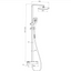 Arizona Black Dual Luxury Shower Pack