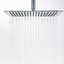 Arkansas Ultra-Slim Square Shower Head 400mm