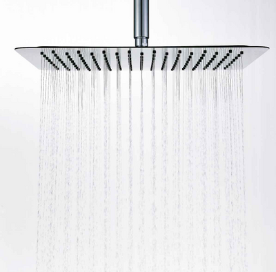 Arkansas Ultra-Slim Square Shower Head 400mm